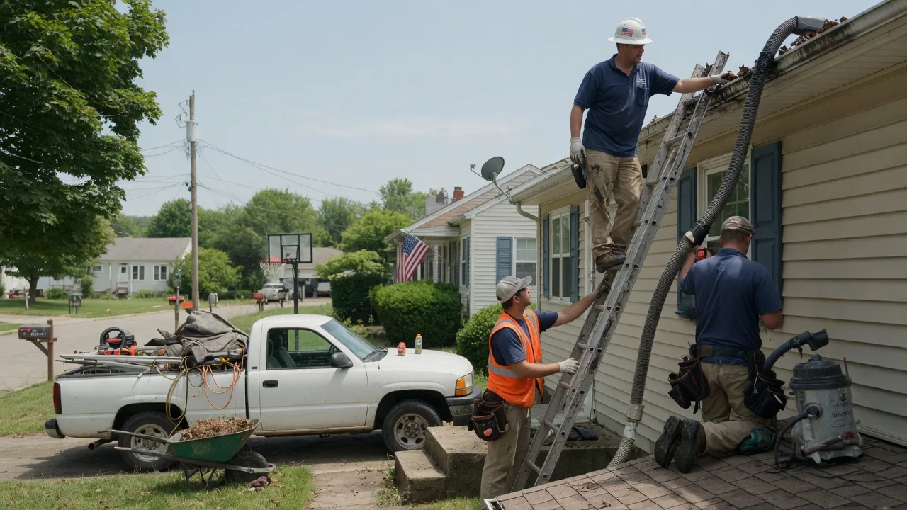 Gutter Installation in Hubbell, MI near me
